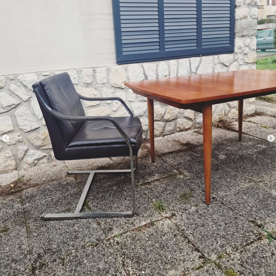 Fauteuil Knoll🤍🖤 Art Collection