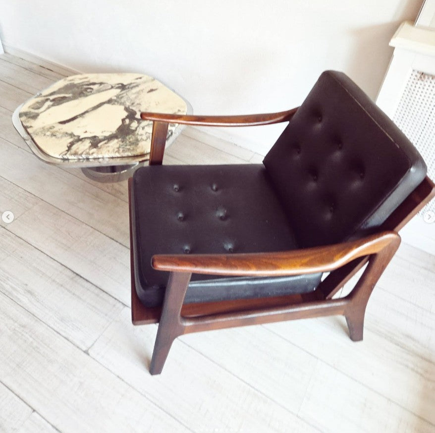 Coup de cœur ❤️ Fauteuil scandinave en palissandre
