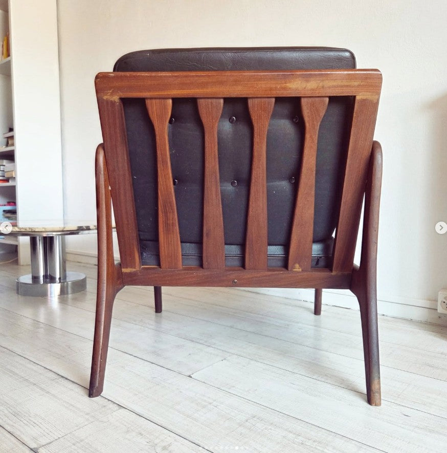 Coup de cœur ❤️ Fauteuil scandinave en palissandre