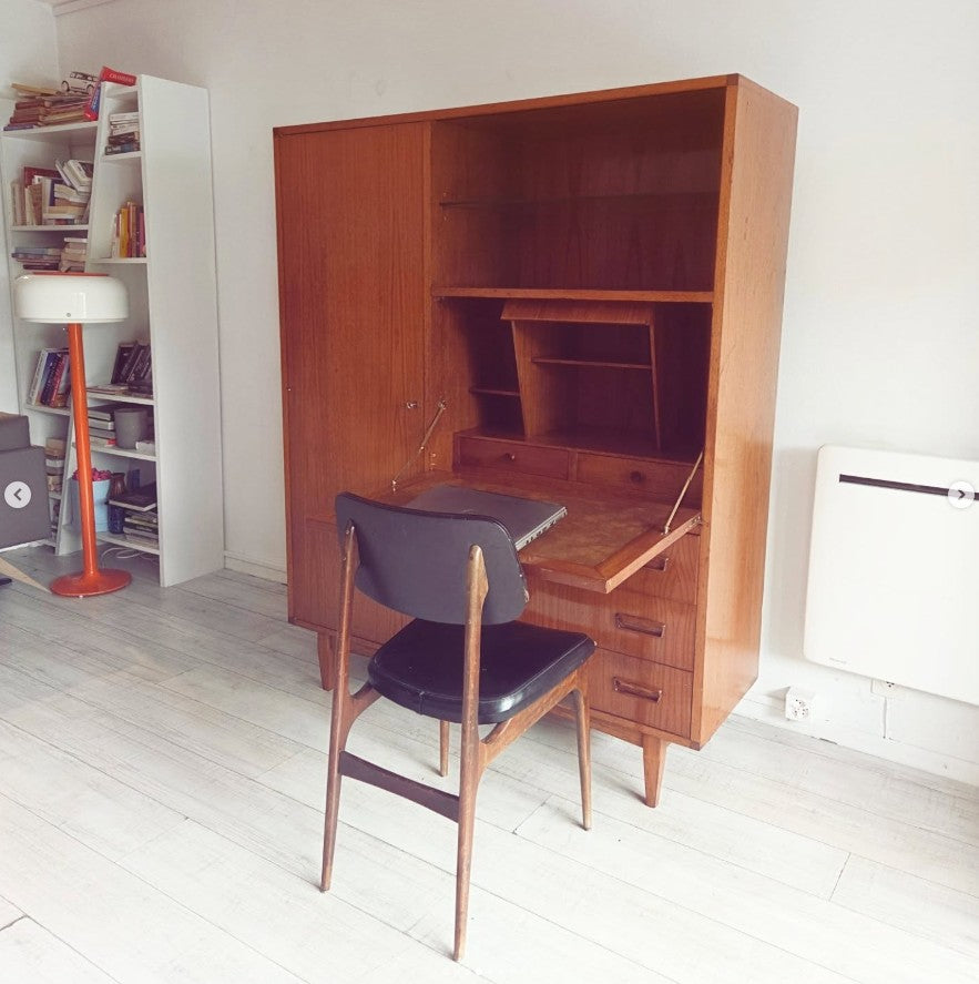 Bureau/ armoire des années 60