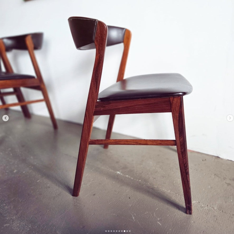 Lot de 6 chaises danoises – marque SAX