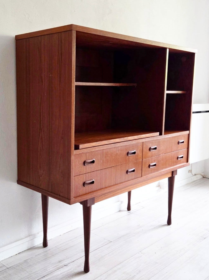 Bibliothèque scandinave/ meuble de rangement