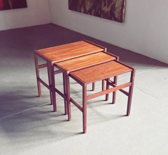 Tables basses gigognes scandinaves