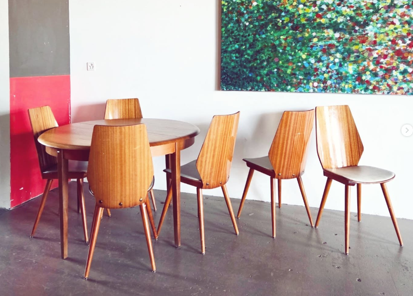 Lot de 6 chaises de la marque Baumann