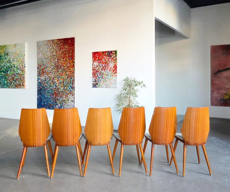 Lot de 6 chaises de la marque Baumann