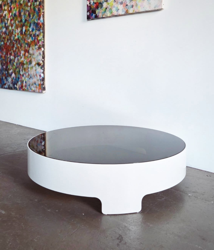 Table basse par Roche Bobois 🩶 Modèle Cuba Libre