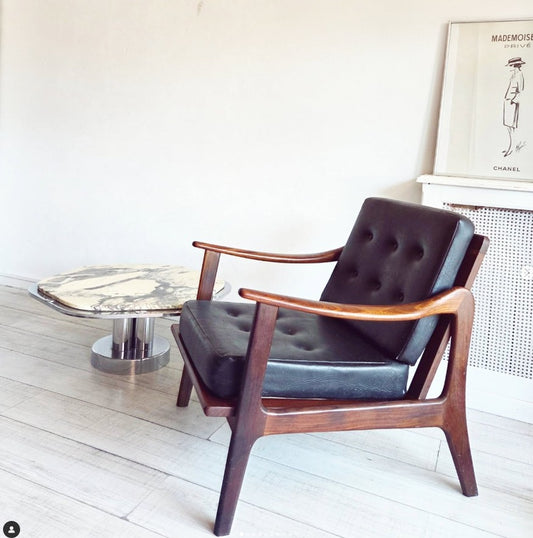Coup de cœur ❤️ Fauteuil scandinave en palissandre