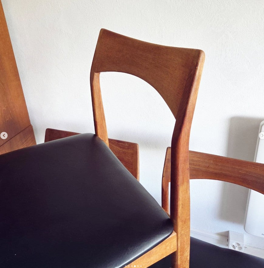 Lot de 4 chaises danoises 🇩🇰