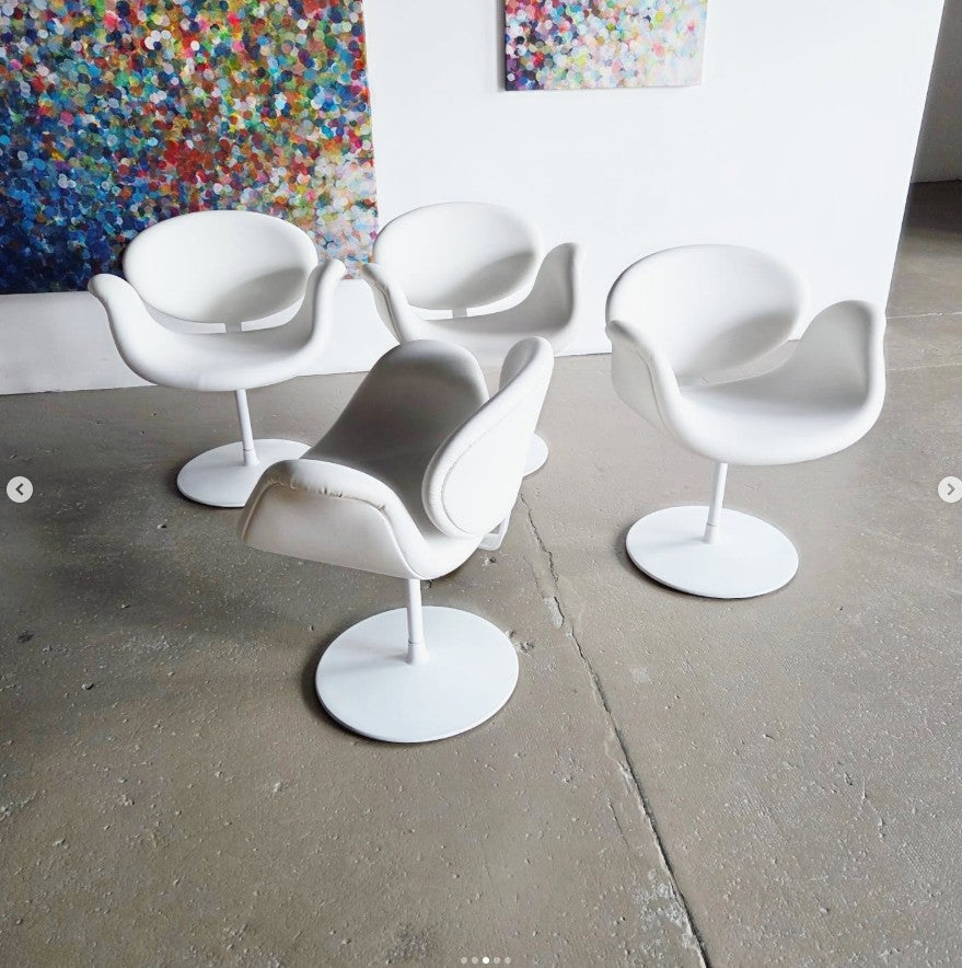 Fauteuils petite tulipe dessiné par Pierre Paulin en 1965 et édité par Artifort