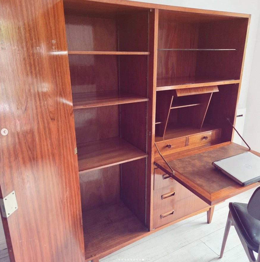 Bureau/ armoire des années 60