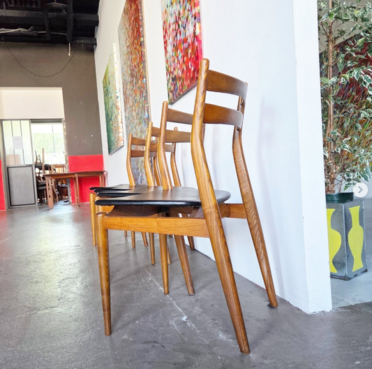 Lot de 4 chaises scandinaves