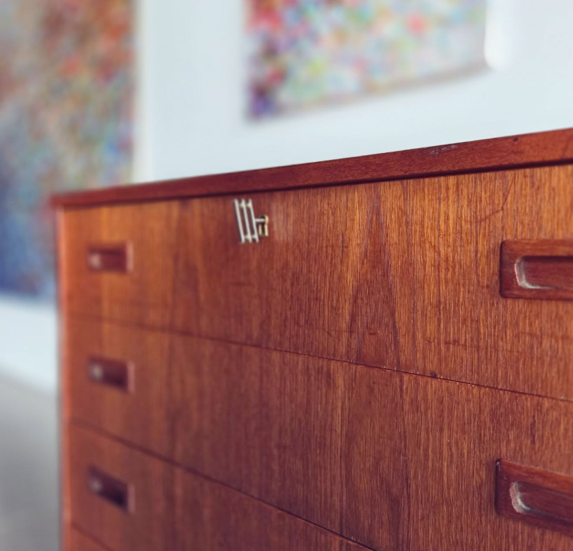 Commode scandinave - Teck