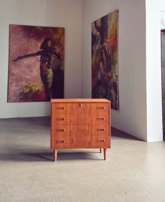 Commode scandinave - Teck