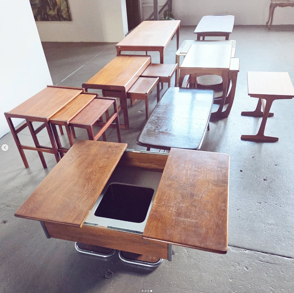 Diverses tables basses