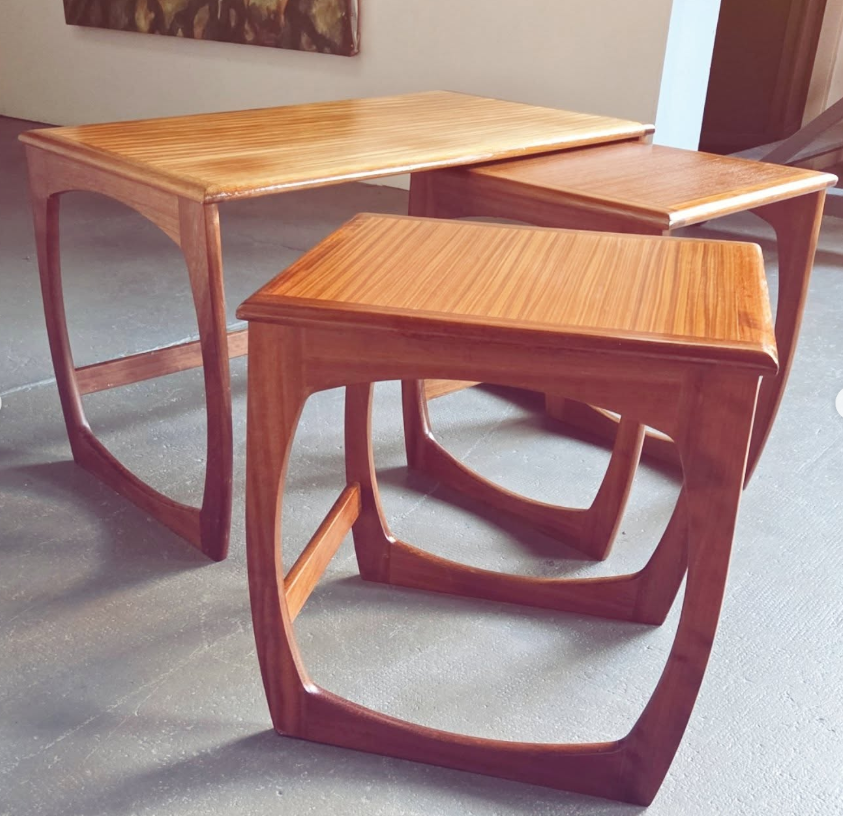 Grandes tables basses gigognes par Victor Wilkins pour G-Plan