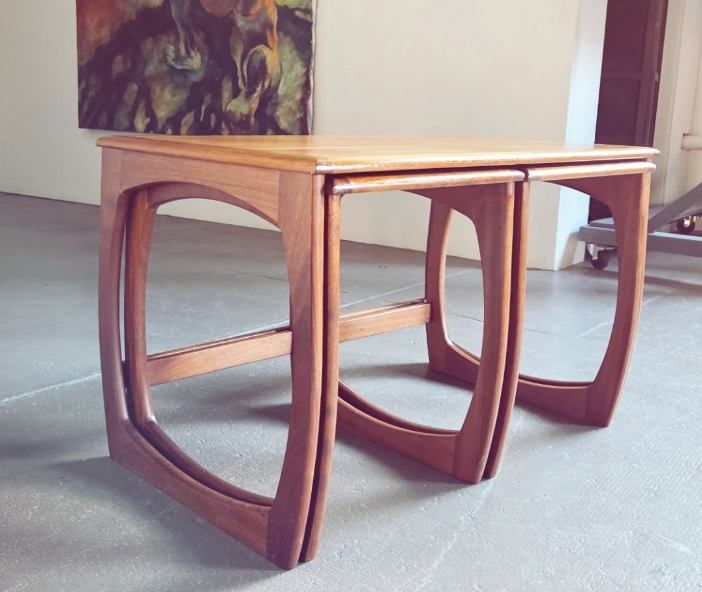 Grandes tables basses gigognes par Victor Wilkins pour G-Plan