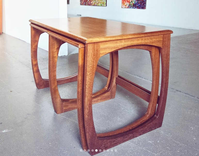 Grandes tables basses gigognes par Victor Wilkins pour G-Plan