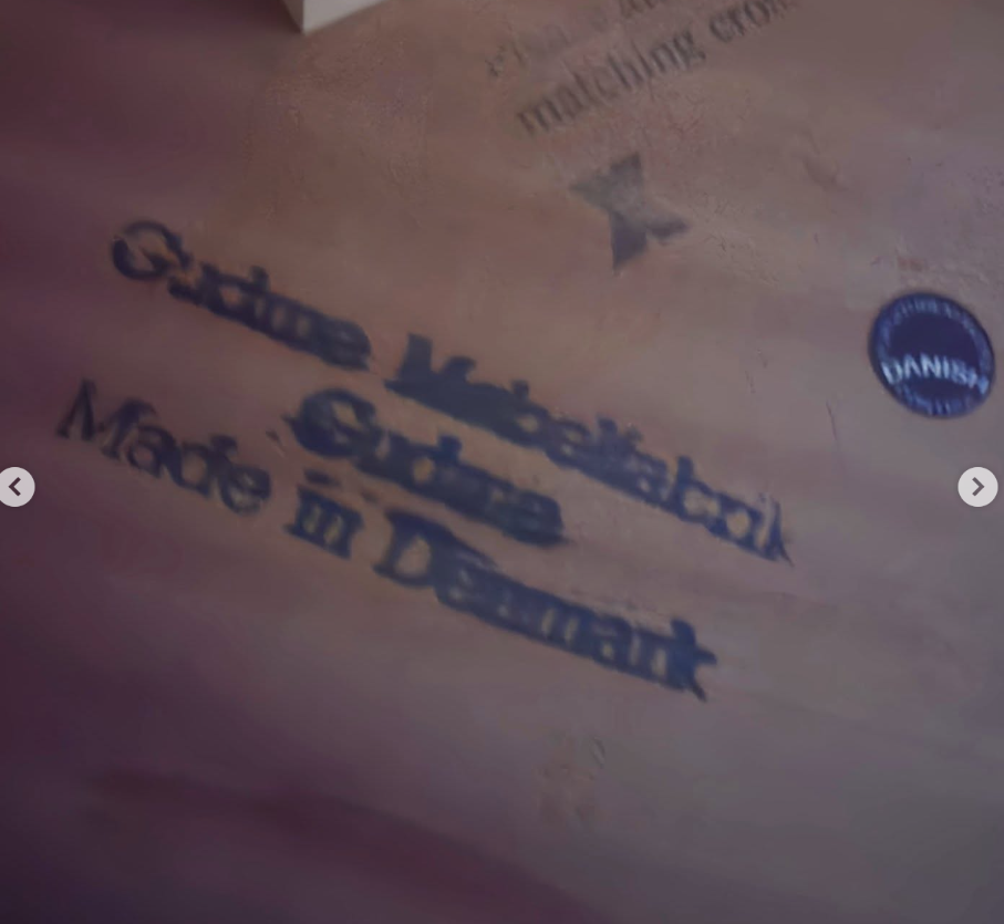 Exceptionnelle ❤️ Table danoise par Gudme Møbelfabrik 🇩🇰🇩🇰