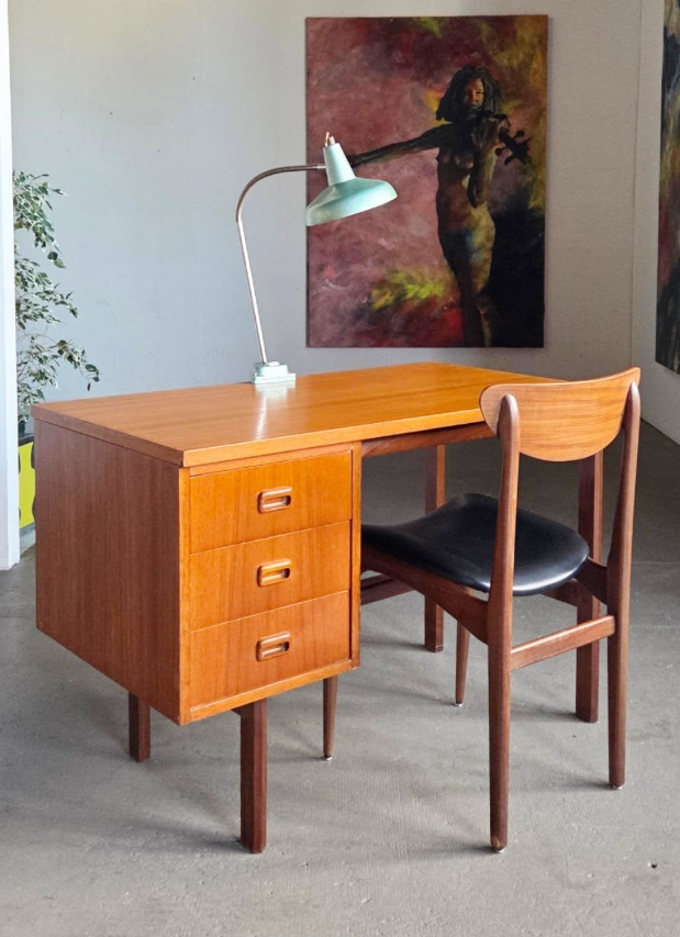 Lampe industrielle Aluminor – années 50