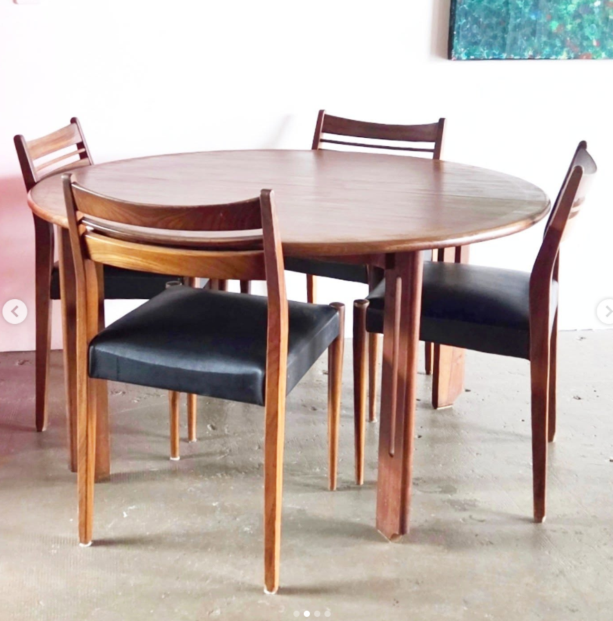 Lot de 5 chaises scandinaves