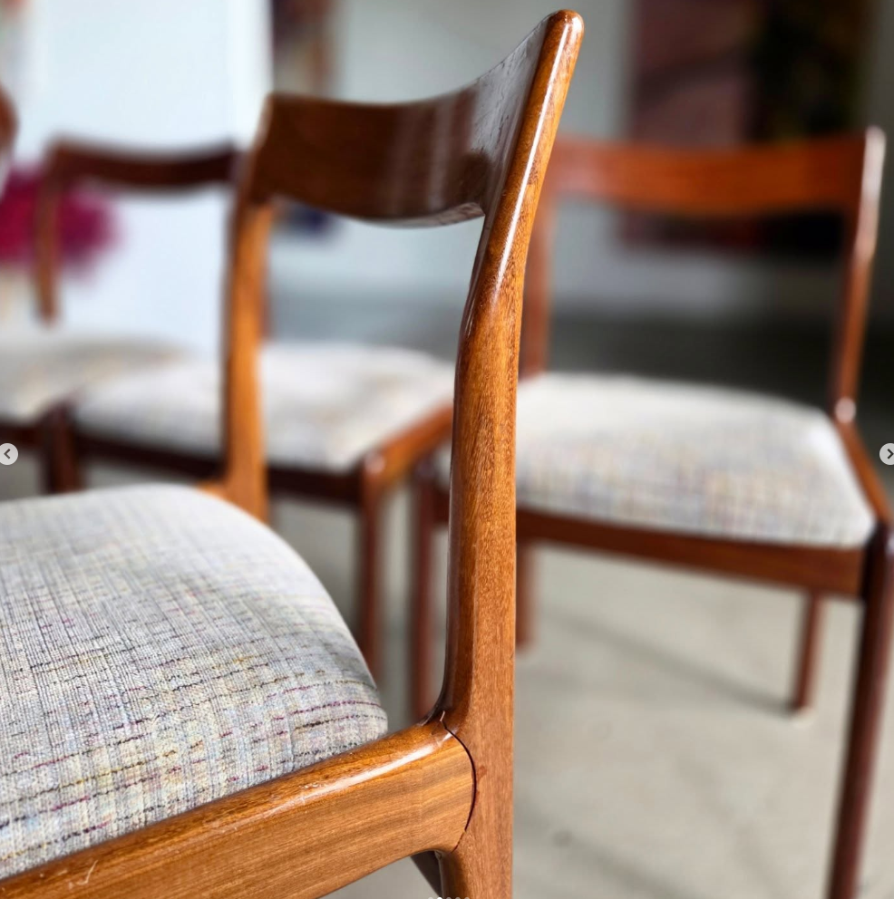 Lot de 5 chaises scandinaves