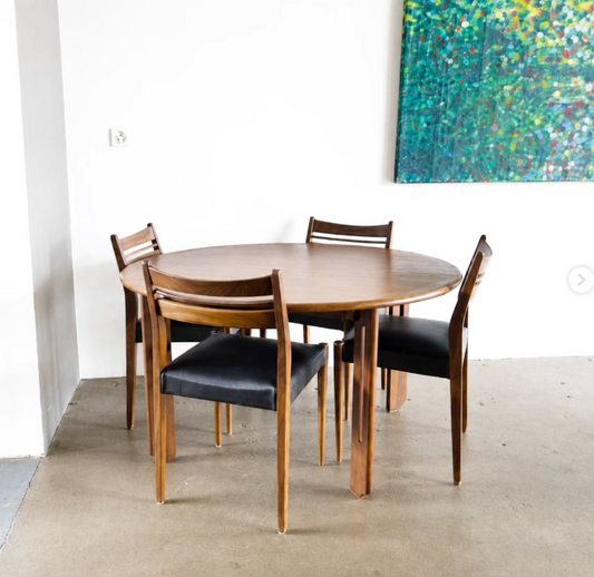Lot de 5 chaises scandinaves
