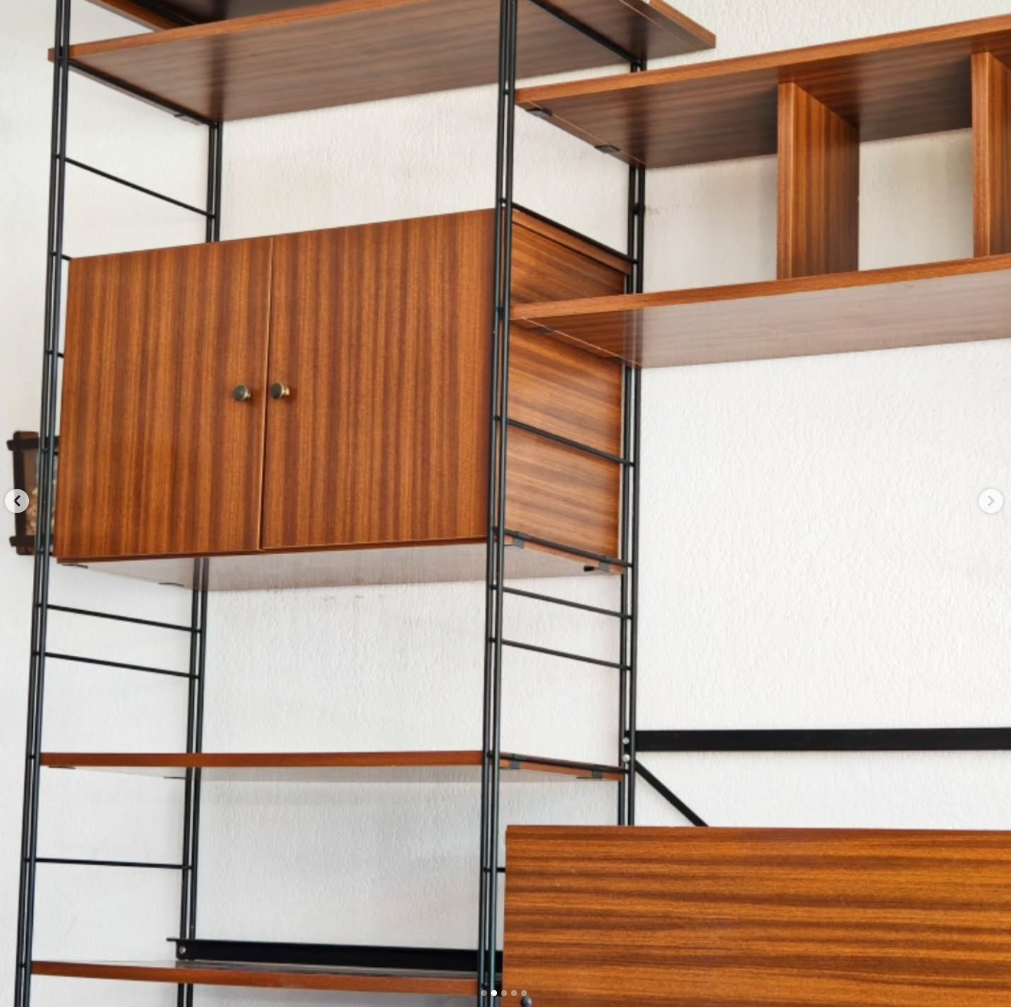Étagère modulable vintage des années 60/70 ✨