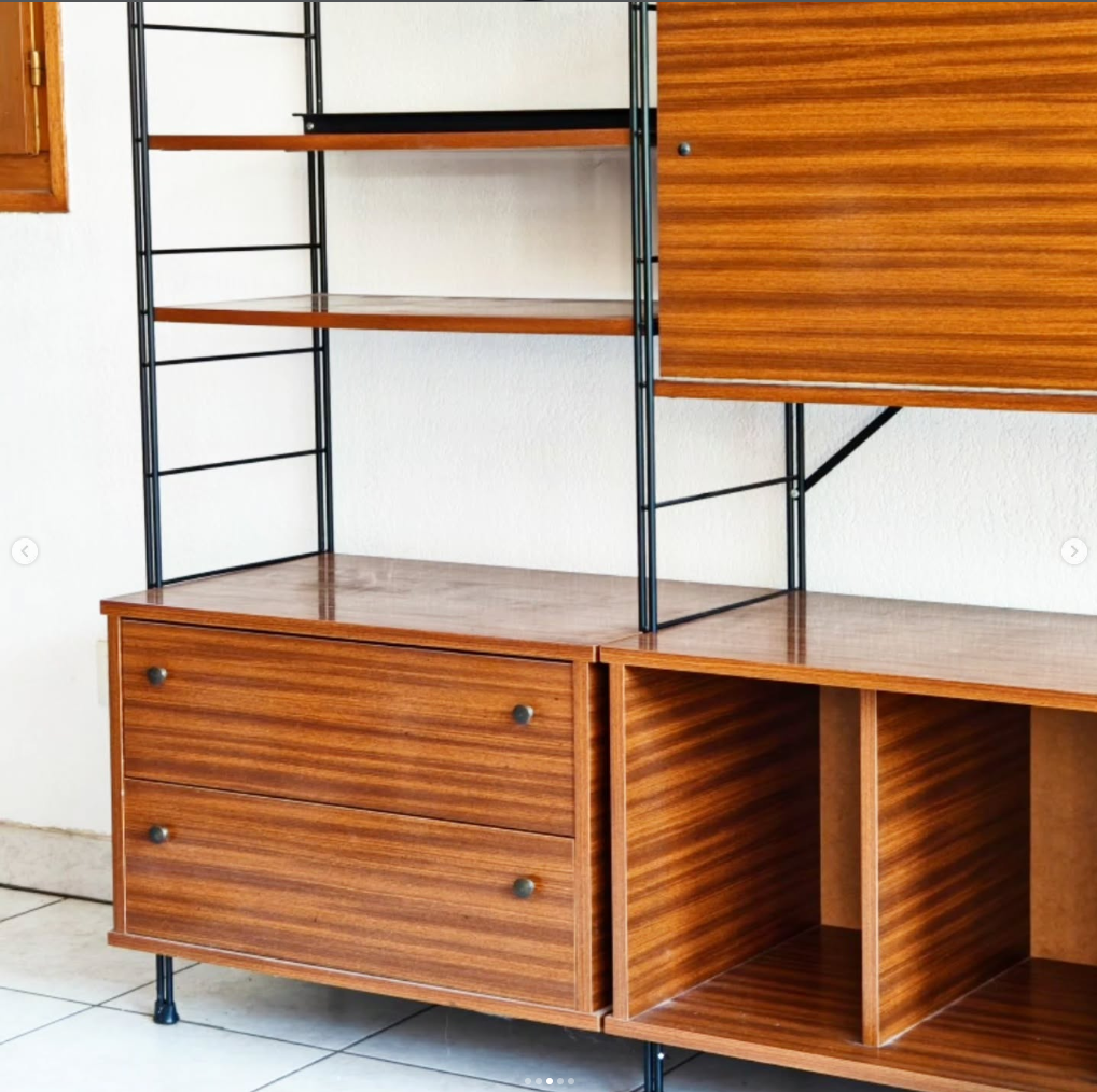 Étagère modulable vintage des années 60/70 ✨