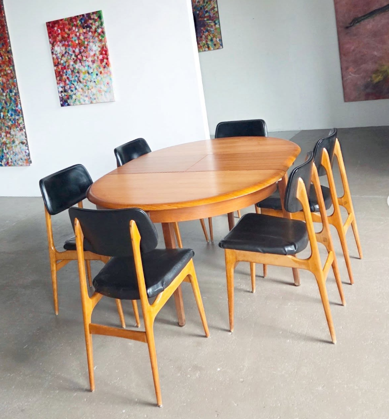 Table scandinave Rallonge papillon 🦋