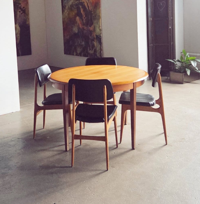 Table scandinave Rallonge papillon 🦋