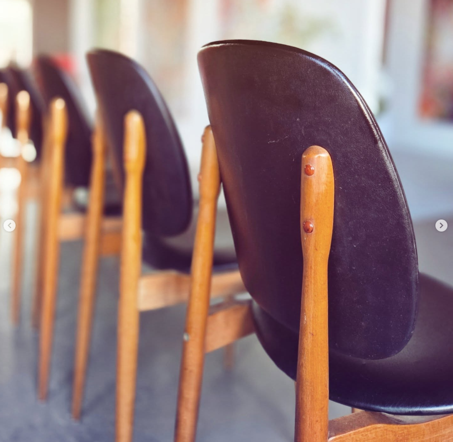 Lot de 5 chaises Baumann - Modèle Pégase