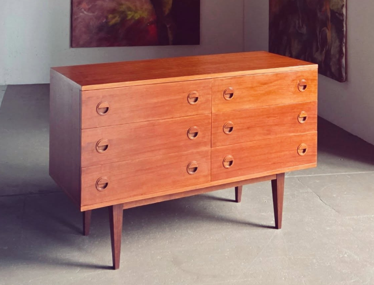 Coiffeuse / Sideboard scandinave Teck