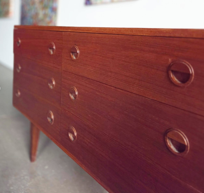 Coiffeuse / Sideboard scandinave Teck