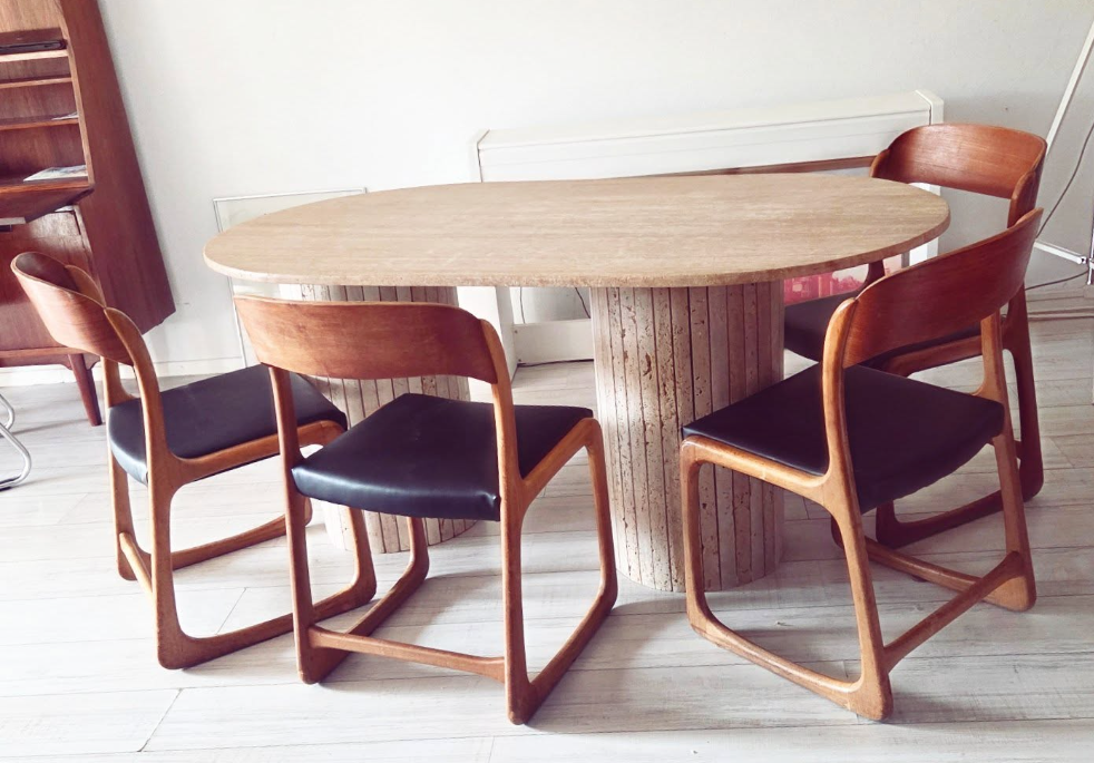 Lot de 4 chaises Baumann