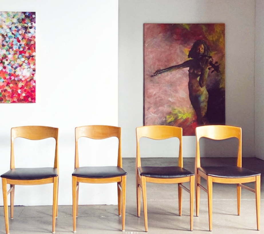 Lot de 4 chaises scandinaves