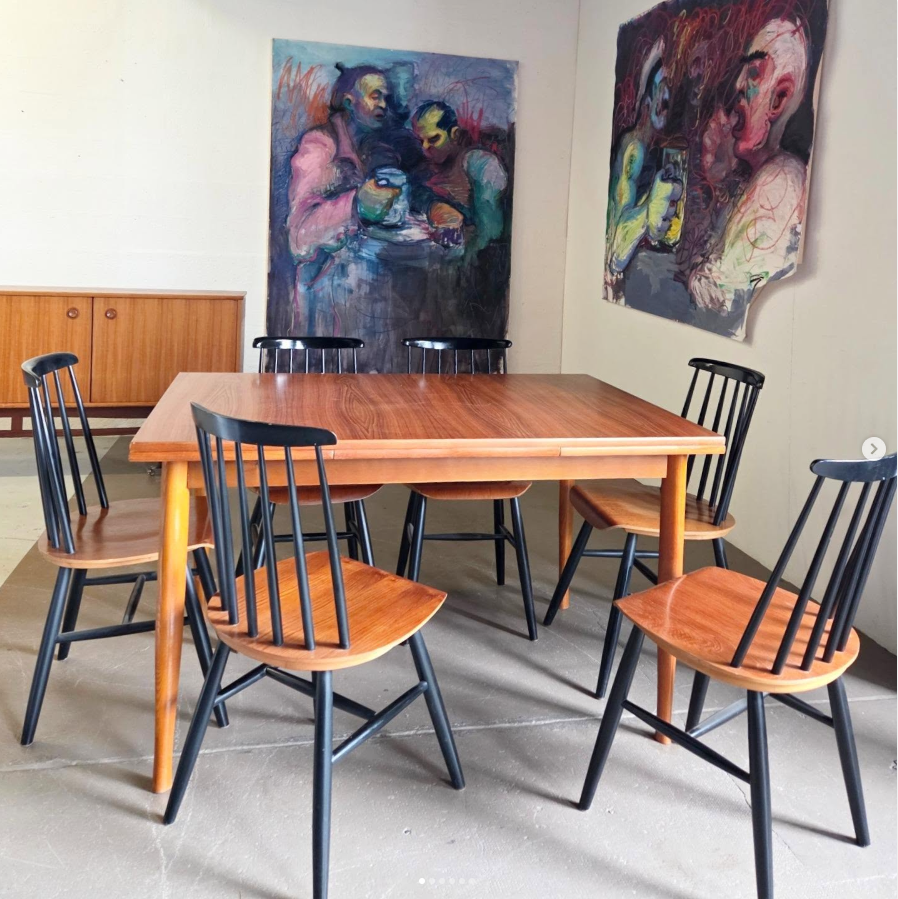 Table scandinave Teck