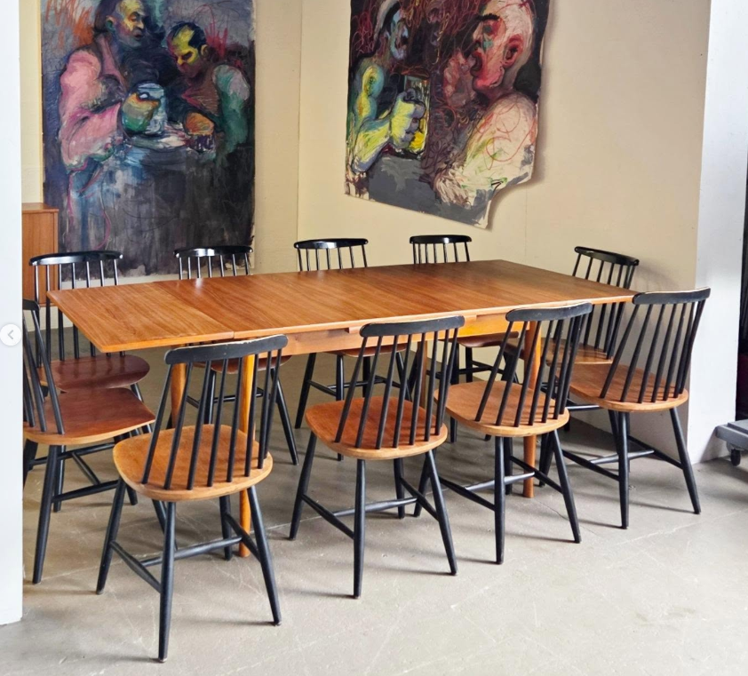 Table scandinave Teck